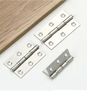 Charnières de porte en laiton en acier inoxydable en fer Charnières de fermeture de porte en bois à pivot à ressort pour porte en bois massif