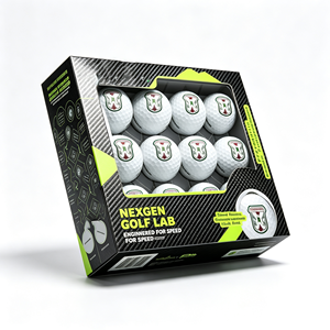 Coffret de fête de golf Golf Company Fun avec fenêtre transparente, emballage rigide pour cadeau et usage artisanal - Product Image 5