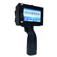Impresora de Inyección de Tinta Portátil Digital con Pantalla Táctil para Imprimir Fechas de Producción, Fechas de Caducidad, Códigos QR, Códigos de Barras, Números de Lote y Números de Serie