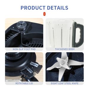 เครื่องปั่นพลาสติก Blendtec Vitamer Divtop ปั่นไม่แตก ทนทาน เครื่องปั่นเชิงพาณิชย์ แก้วไฟฟ้าอเนกประสงค์ สีฟ้า 1100 - Product Image 5