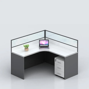 Estación de Trabajo Insonorizada para Oficina, Cubículo Modular Moderno, Escritorio para 3, 4 o 5 Personas - Product Image 2