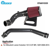 ADDCO - Sistema de Admisión de Aire Frío de Alto Flujo para Lancer Evolution X EVO10 2008-2015 - Kit de Rendimiento EPMAN EPAA01G320