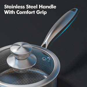 Utensilios <span class=keywords><strong>de</strong></span> <span class=keywords><strong>cocina</strong></span> <span class=keywords><strong>de</strong></span> inducción Tapas <span class=keywords><strong>de</strong></span> vidrio Olla antiadherente Sartén Cooktops adecuados No tóxico Lavavajillas Horno Seguro <span class=keywords><strong>Ollas</strong></span> <span class=keywords><strong>de</strong></span> <span class=keywords><strong>acero</strong></span> inoxidable Juego <span class=keywords><strong>de</strong></span> sartenes - Product Image 3