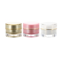 Phnom Penh crème cosmétique acrylique pot en plastique produits de soins de la peau récipient d'emballage en stock 10g
