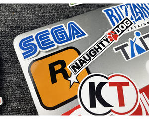 מותג מותג לוגו die לחתוך מדבקות ויניל דבק ויניל חבילות זיכוי עמיד למים עבור סקייטבורד מחשב נייד - Product Image 2