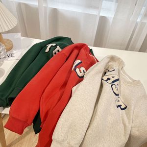 Sudadera con Capucha de Felpa para Hombre, Cuello Redondo, Estilo Casual, con Parches de Chenilla 3D con Logotipo Personalizado, Corte Holgado, Temporada de Primavera, Serigrafía - Product Image 3