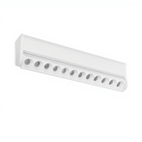 Plafonnier LED moderne réglable UGR<16 10W, spot encastré pour éclairage intérieur d'hôtel