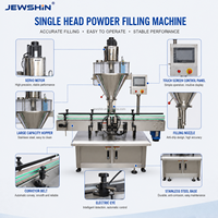 Machine de remplissage automatique de poudre d'épices avec vis sans fin, équipement d'emballage de poudre, machine de remplissage de bouteilles et de bocaux, servo haute précision