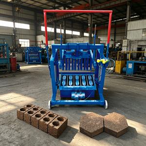 Maquinaria Automática para Fabricación de Ladrillos con Prensa Hidráulica y Cinta Transportadora para Taller de Producción Rápida de Adoquines - Product Image 1