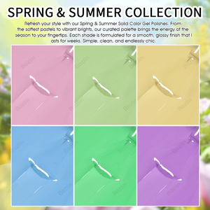 BOZLIN Série Printemps-Été 2026 Vernis à <span class=keywords><strong>ongles</strong></span> en gel HEMA TPO Free Vernis à <span class=keywords><strong>ongles</strong></span> en gel de couleur Haute qualité Haute pigmentation Vernis à <span class=keywords><strong>ongles</strong></span> en gel végétalien - Product Image 4