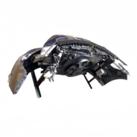 Pare-chocs avant sport en plastique d'occasion de haute qualité avec refroidissement pour Mercedes Classe A W176, kit carrosserie pour feux antibrouillard à remplacer