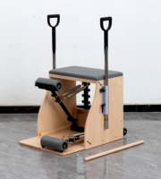 Chaise Wunda de Pilates professionnelle et durable en bois d'érable pour studio de Pilates, entraînement de yoga et exercices