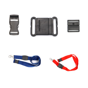 Plastic Lanyard Buckle 25mm <b>Clip</b> Closure Durable Work ID Badge Holder Shoulder Strap Accessory Made In China - Product Image 4