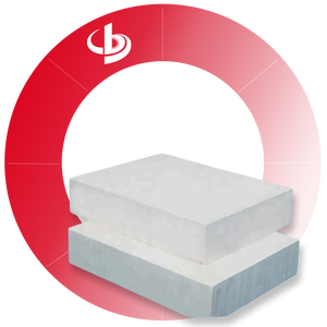 BOSHENG Plaques en fibre <span class=keywords><strong>de</strong></span> céramique ignifuge résistantes à la chaleur 1430 Panneau <span class=keywords><strong>de</strong></span> <span class=keywords><strong>laine</strong></span> céramique à haute teneur en zirconium pour poêles à four - Product Image 2