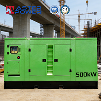 Générateur Diesel Industriel Silencieux et Stable 200kW 300kW 400kW de Marque OEM de Premier Plan 2026, Triphasé, Certifié ISO, Alimentation de Secours