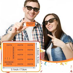 Les feuilles de billets de tombola contiennent ce panier d'enchère chinois Stub Billets de tombola pour les événements silencieux Collecte de fonds - Product Image 3