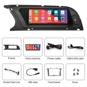 STWEI 2026 New Slim Screens Linux System 8.8inch 1280*480 Resolution For AUDI A4L B8 2009-2016 Wireless CarPlay Auto <b>player</b> KSW - Product Image 6