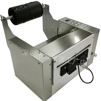 Distributeur automatique de ruban adhésif électrique ZCUT-200, contrôlé par PLC, film protecteur transparent double face pour textiles, cartons en papier