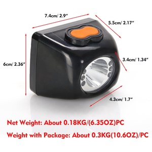 Lámpara Minera LED Inalámbrica Recargable KL3M, Lámpara de Cabeza a Prueba de Explosiones con Luz Estroboscópica - Product Image 2