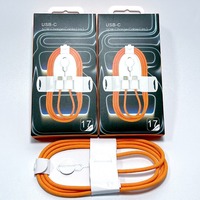 Cable USB-C a USB-C de 60W con Carga Rápida PD, Cable de Carga de Alta Velocidad con Trenzado de Nailon de 1M, Cable Tipo-C a Tipo-C para iPhone 15 16 17