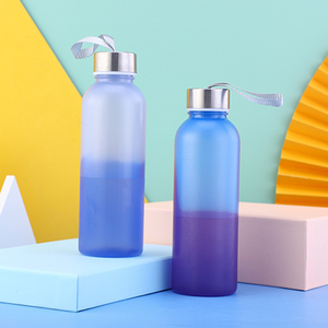 Wholesale Water <strong>Bottles</strong> Sports <strong>Plastic</strong> Best Selling Products <strong>500</strong> ML Frosted Cold Color Changing <strong>Plastic</strong> Water <strong>Bottle</strong> - Product Image 3