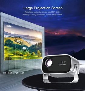 HiCyber Mg50 Pro Atv System Projector Android 12 Wifi Bt Tv Projector Home Theater Lcd Smart Projector Voice Remote - Product Image 5
