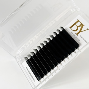 Extensiones de <span class=keywords><strong>Pestañas</strong></span> Individuales de Seda, Bandejas de <span class=keywords><strong>Pestañas</strong></span> Suaves de Cachemira, Suministros de <span class=keywords><strong>Pestañas</strong></span> Negras Mate Oscuras, <span class=keywords><strong>Precio</strong></span> al por Mayor, Marca Privada - Product Image 3