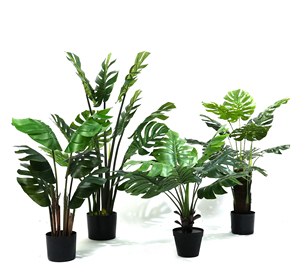 Moderno nórdico Oriental costero Tropical planta Artificial árbol Artificial bonsái para boda niños habitación fiesta Cocina - Product Image 4