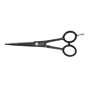 Premium Black Coated Razor <b>Shear</b> Scissors Size 6 Professional Barber Hair Cutting <b>Shears</b> with Sharp Blades for Smooth Salon - Product Image 1