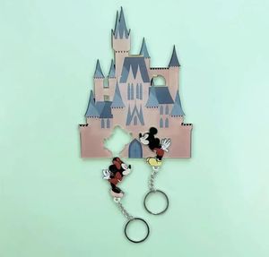 Chaveiro em acrílico personalizado para amantes de casal, porta-chaves em acrílico com desenho de desenho animado da moda - Product Image 5