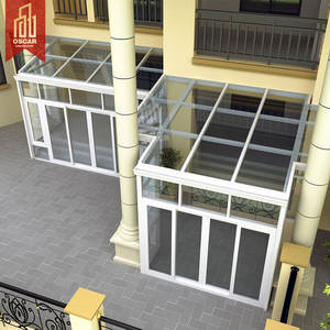 Casas Prefabricadas, Solárium, Gran Oferta, <span class=keywords><strong>Precio</strong></span> de Fábrica, Villa de Vidrio Templado, Accesorios de Vidrio de Aleación de Aluminio, Terraza Acristalada - Product Image 3