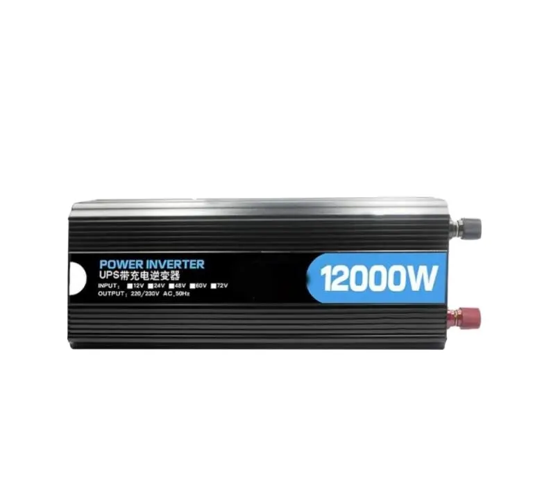 Инвертор с чистым синусом 12v/24V/48v/64v до 220v inverter10000w 12000 Вт Ac/Dc автомобильный инвертирующий усилитель мощности