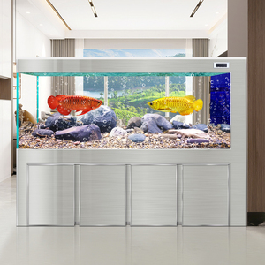 ตู้ปลาอะคริลิคแบบมีตู้เก็บของในตัว รุ่นใหม่ปี 2026 กระจกใสพิเศษ พร้อมระบบกรองด้านล่าง สำหรับเลี้ยง<span class=keywords><strong>ปลา</strong></span>เรดดราก้อนและปลาทอง เหมาะสำหรับห้องนั่งเล่น - Product Image 5