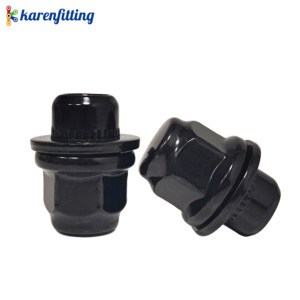 น็อตล้อทรงกรวยสีดำประสิทธิภาพสูง M12x1.5 หกเหลี่ยม บรรจุ 20 ชิ้นต่อกล่อง-001 - Product Image 1