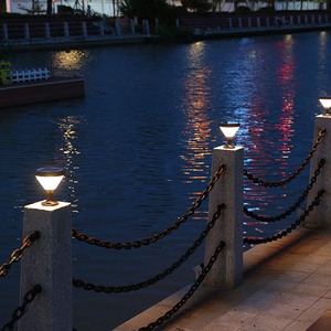 Nuevo Modelo de Lámpara Solar para Jardín, Impermeable, para Exteriores, con LED, Material de PC, para Pilar o Cerca - Product Image 6