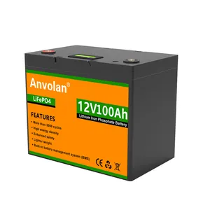 Lithium Ion 12V 6Ah 12Ah 30Ah 50Ah 100Ah 150Ah 200Ah Lifepo4 Pin Cho Năng Lượng Mặt Trời/RV/Thuyền/UPS Lưu Trữ