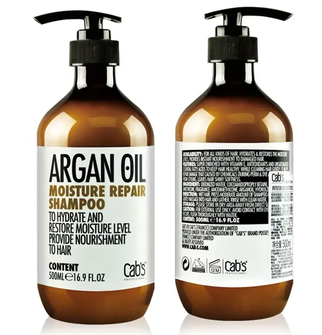 Großhandel Heiße Verkäufe Salon Hotel Arganöl Shampoo Und Conditioner Anpassen Natürliche Gesundheit Glanz Haar Behandlung Private Label