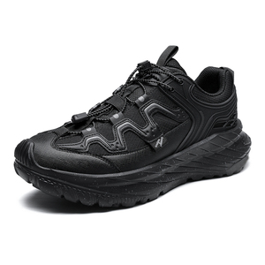 Chaussures de sport pour hommes personnalisées avec logo, style Techwear, système de laçage rapide, semelle épaisse mouchetée, baskets de sport - Product Image 2