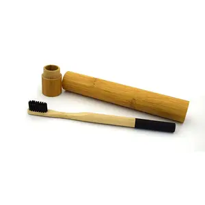 2023 new arrivals Vegan toothbrush For Bamboo Toothbrushes Case Use Biodegradable Bamboo