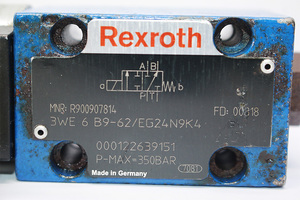 R900907814 3WE 6 B9-62/EG24N9K4 Série WE6 IP65 Contrôle directionnel par solénoïde à action directe - Product Image 2