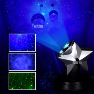 Juguete Sensorial Visual, Lámpara de Proyección de <span class=keywords><strong>Estrellas</strong></span>, Equipo de Luz Sensorial Interactiva, Proyectores Láser LED de Luz de Atardecer para Calmar - Product Image 2
