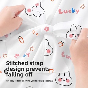 Giường ngủ đơn 3 mảnh du lịch đặt bộ đồ giường khách sạn dùng một lần Quilt Cover giường ngủ Trần truồng giường hoạt hình đơn giản - Product Image 5