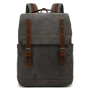 Mochila de Lona Personalizada para Hombre 2025, Bolsa de Viaje de Gran Capacidad, Multifuncional, de Poliéster, para Estudiantes, Ocio y Estudio - Product Image 3