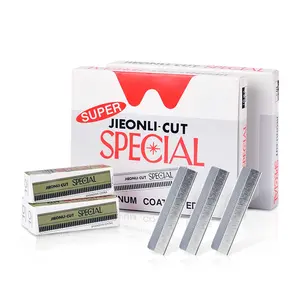 Chất Lượng Tốt Nhất 100 Cái Blades Tóc Chuyên Nghiệp Cắt Tỉa Razor Blades, Thép Không Gỉ Đa Chức Năng Blades