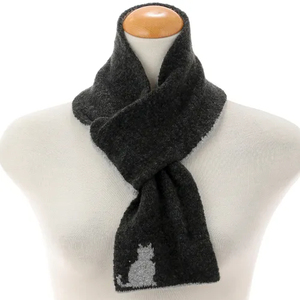 Fabricants en gros d'écharpes en tricot de taille moyenne, écharpes en tricot multicolores sur mesure, écharpes épaisses en polyester, écharpes d'hiver - Product Image 2