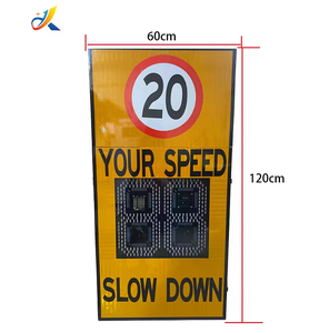 Señal de límite de velocidad de radar LED Señal de monitor de seguridad de tráfico para productos de carretera - Product Image 2
