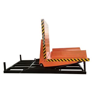 Zhongxiang usine prix hydraulique acier bobine inclineur Upender 90 degrés rotation Machine plate-forme de travail - Product Image 2
