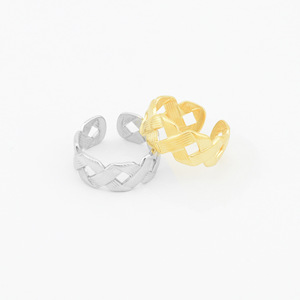 Best Sales Minimalist Popular Design Gold Silver Plated Stainless Steel <b>Ring</b> Fashion Unisex's <b>Adjustable</b> <b>Rings</b> Wholesale Jewelry - Product Image 5
