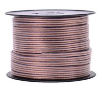 Câble de haut-parleur en cuivre pur à 99 % de qualité supérieure, sur mesure, fabriqué en usine OEM, calibre 16