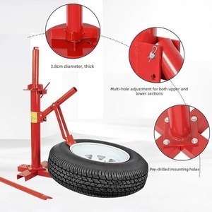 Cambiador de neumáticos portátil, máquina de cambio de rueda de automóvil Manual Simple, herramientas de emergencia para reparación de automóviles, cambiador tipo motocicleta - Product Image 6
